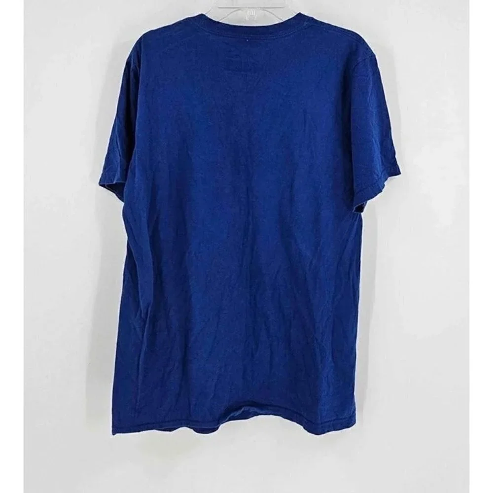 Adidas The Go To Tee Blue w/Yellow Logo & 